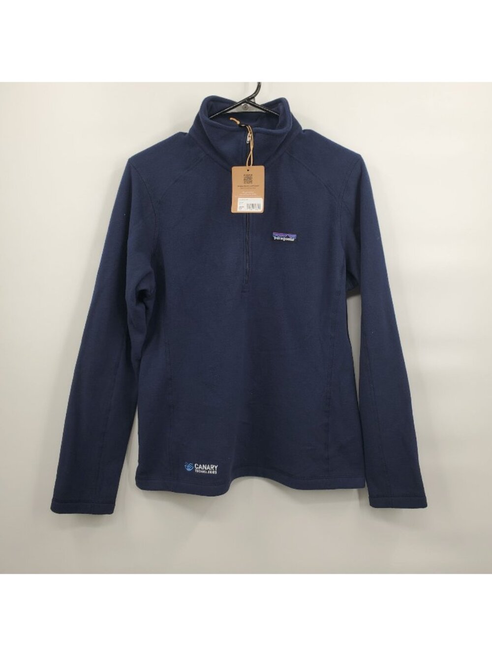 Patagonia Micro 1/4 Zip Jacket Sweater Top Women Size Medium NWT Personalized